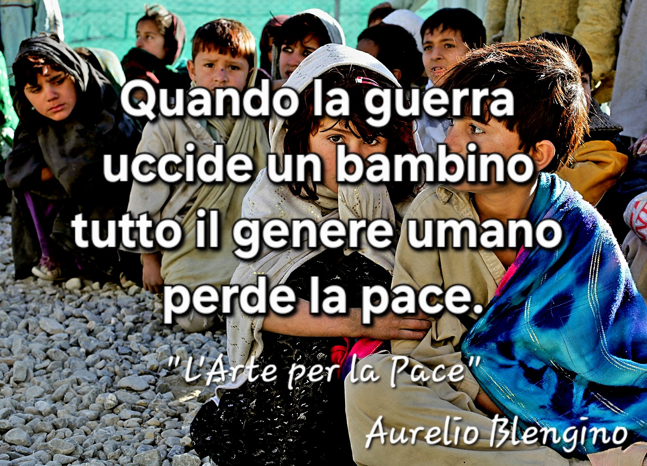 AFORISMA BAMBINI GUERRA E PACE